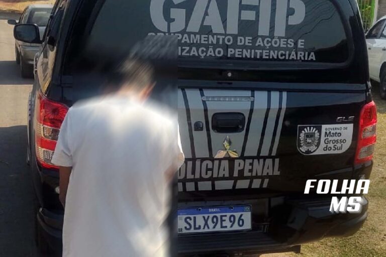 Condenado por tráfico volta para cadeia ao descumprir regras de monitoramento em Corumbá