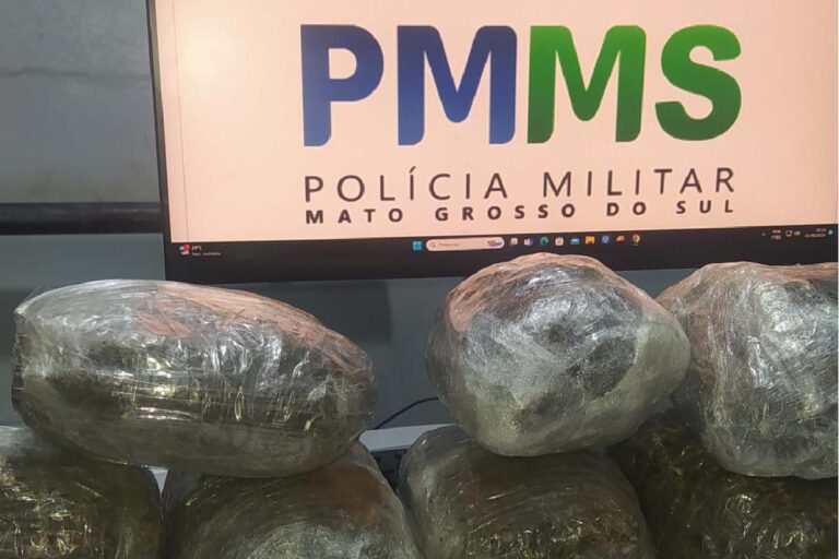 Homem é preso e adolescente apreendido após serem flagrado com drogas pela PM em Corumbá