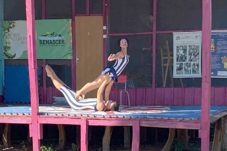 O Circo vai às Escolas das Águas: risos e alegria em meio as queimadas no Pantanal