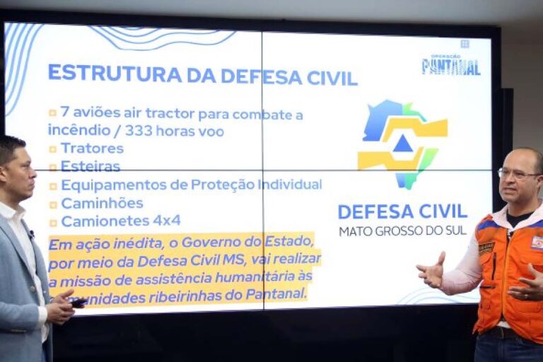 Governo de MS prepara ação humanitária com ribeirinhos atingidos pelo fogo no Pantanal