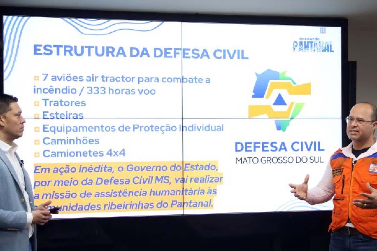 Você está visualizando atualmente Governo de MS prepara ação humanitária com ribeirinhos atingidos pelo fogo no Pantanal