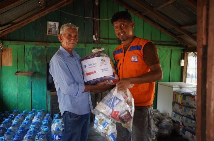 Atendimento de ação humanitária levou assistência a ribeirinhos no Pantanal