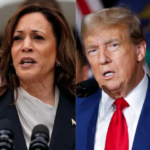 Harris supera Trump por quatro pontos em nova pesquisa eleitoral nos EUA