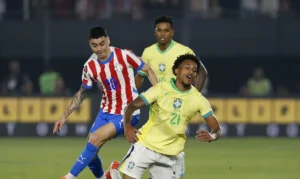 Leia mais sobre o artigo Eliminatórias: Brasil joga mal e perde para o Paraguai por 1 a 0