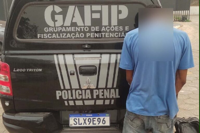 Polícia Penal captura foragido no bairro Dom Bosco em Corumbá