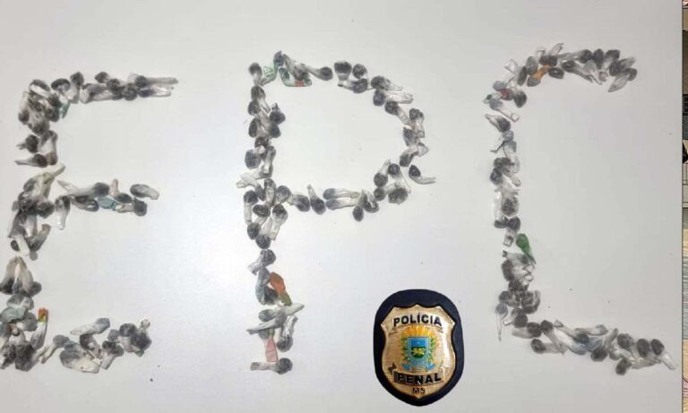 Revista em presídio de Corumbá encontra 153 trouxinhas de maconha escondidas em cela