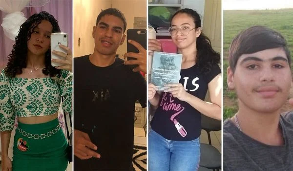 as vitimas sao os estudantes jonathan gama dos santos 15 anos adriele vitoria silva ferreira 15 anos fernanda sousa gama 15 anos e o autor dos disparos samuel santana andrade 14 anos 2468828 articl