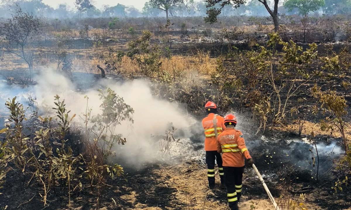 No momento, você está visualizando Bombeiros controlam incêndios no Pantanal; Paraguai-Mirim segue em alerta