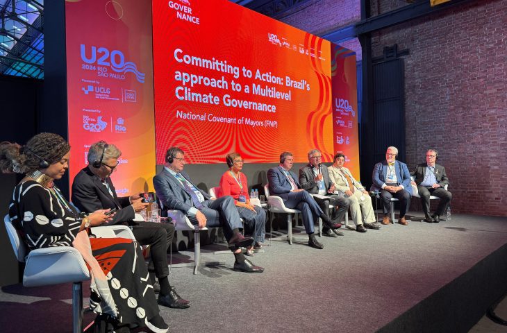 No G20, Riedel reforça sustentabilidade e defesa do municipalismo em discurso no RJ