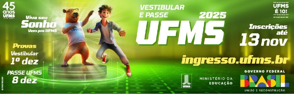 vestibular da ufms
