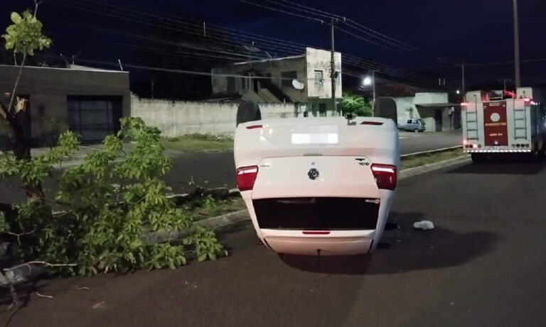 Acidente na avenida Rio Branco e incêndios mobilizam bombeiros em Corumbá