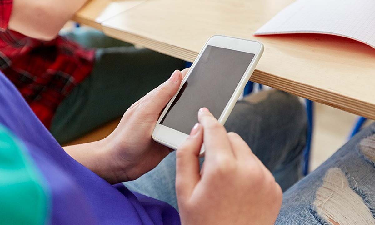 Uso de celulares nas escolas