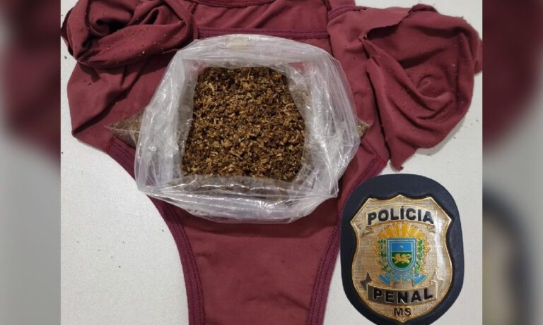 droga na calcinha