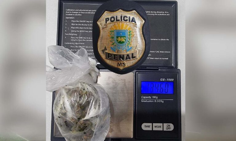 Droga é encontrada em cela de presídio em Corumbá