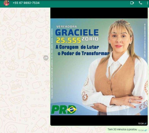 Ex-secretária de Ladário é afastada por assédio eleitoral durante campanha 2 assédio eleitoral