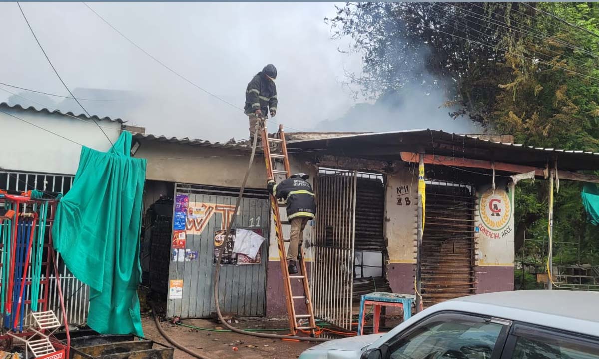 incêndio em conveniência