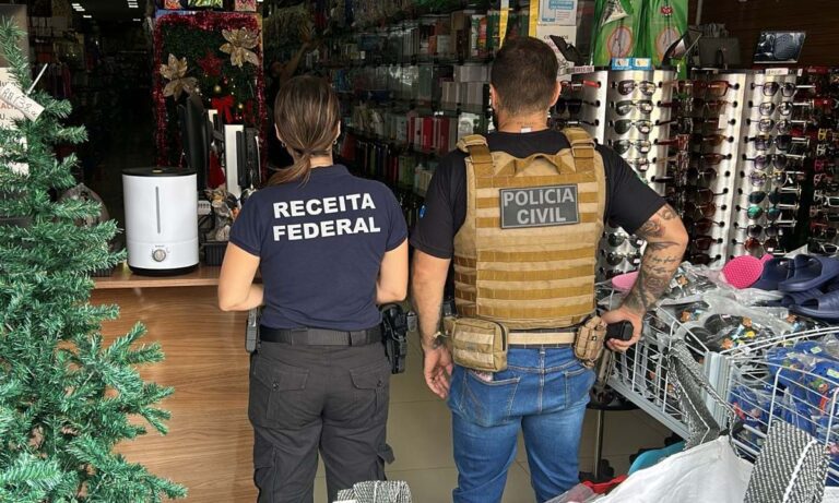 Receita Federal combate contrabando e produtos ilegais no comércio de Corumbá