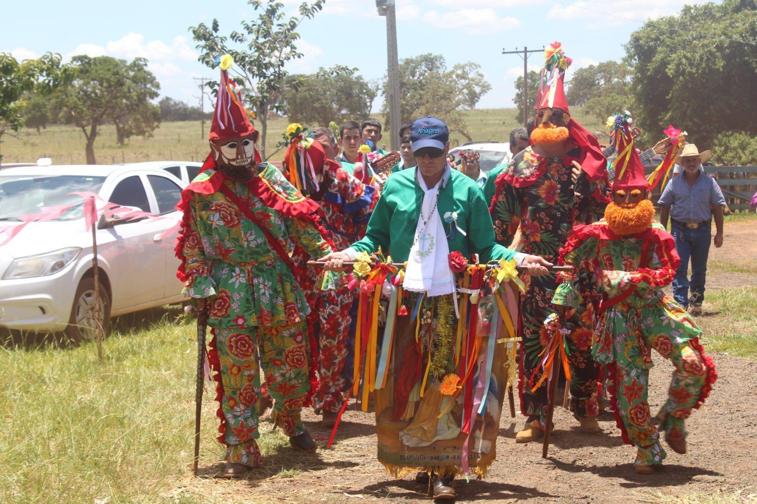 Folia de Reis em Aguas do Miranda Foto Costa Leste News