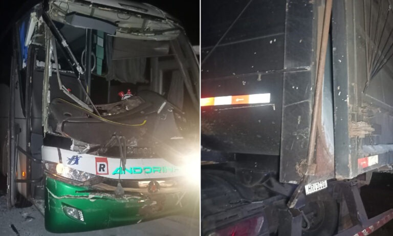 acidente na br-262 com ônibus que transportava pacientes de Corumbá para Campo Grande