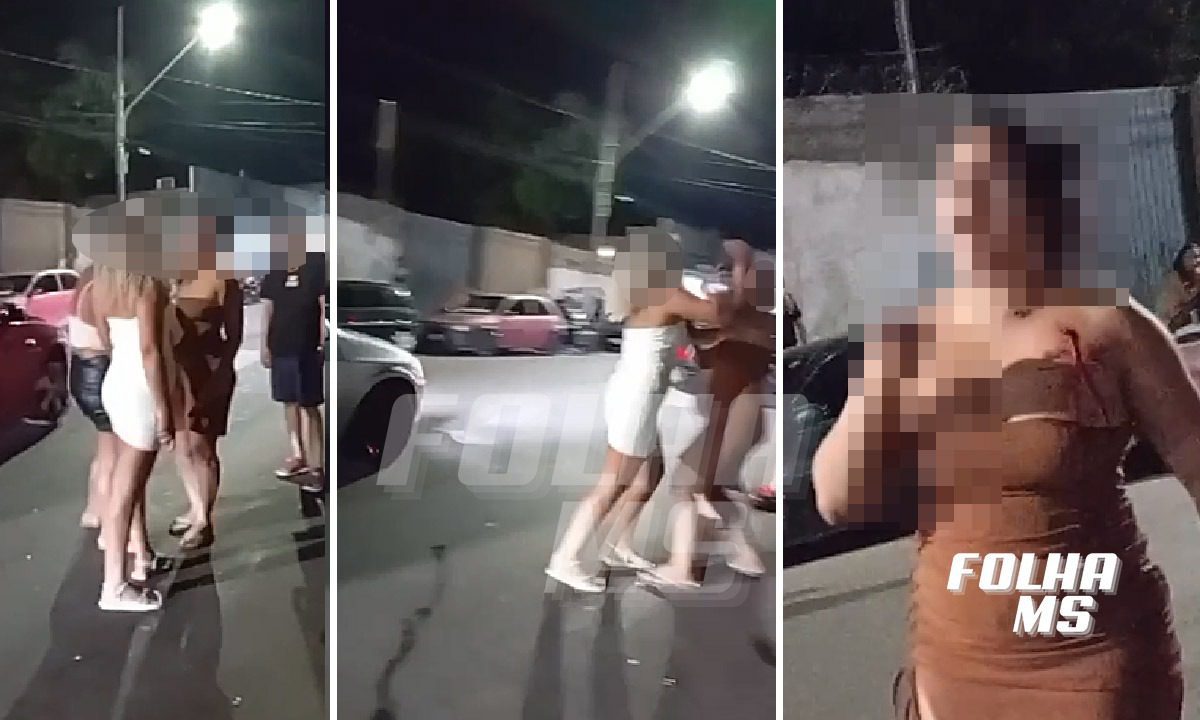 esfaqueamento Mulher é esfaqueada