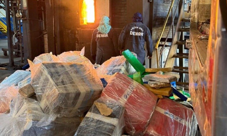 Polícia Civil incinera mais de 6 toneladas de drogas em Campo Grande