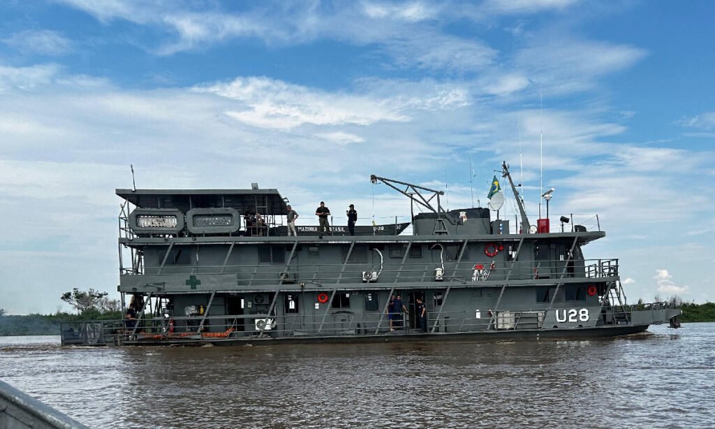 resgatadas pela marinha