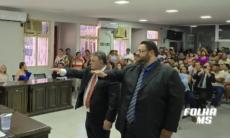 Posse do prefeito de Ladário: Munir anuncia mutirão de limpeza e primeiras medidas