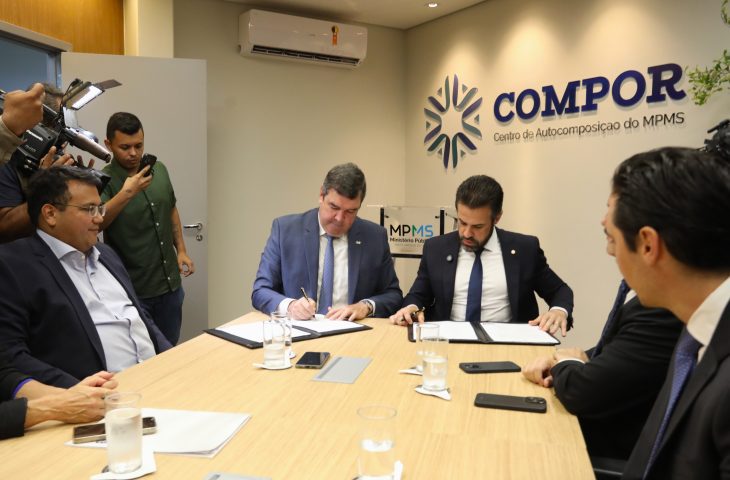 Para construir hospital em Corumbá, Governo de MS formaliza acordo com o MP e prefeitura