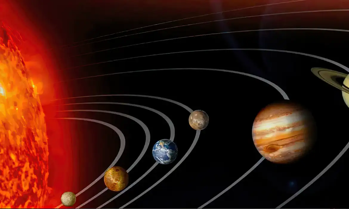 No momento, você está visualizando Sete planetas estarão alinhados no céu nesta sexta-feira