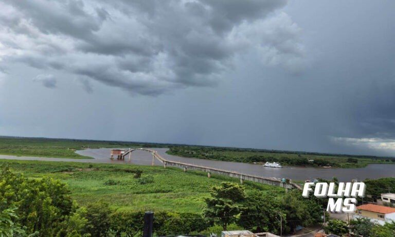 instabilidade, clima MS, temporais, altas temperaturas, chuvas fortes, previsão do tempo