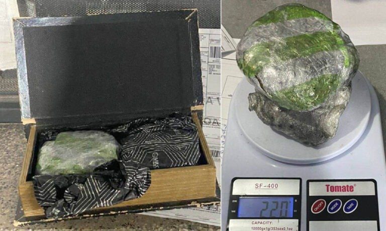 drogas escondidas em livro falso