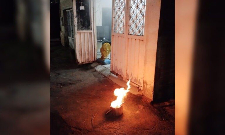 princípio de incêndio em corumbá