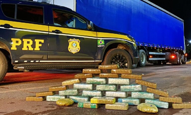 Casal boliviano foi preso por tráfico de drogas na BR-262