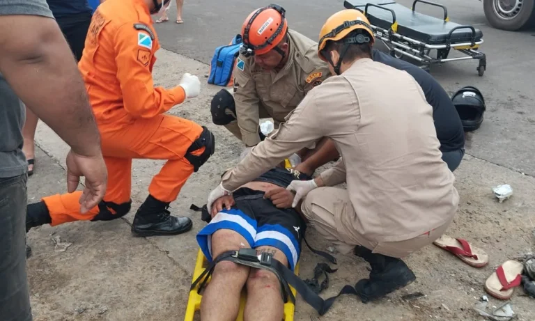 Atropelada em Corumbá