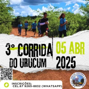 Leia mais sobre o artigo 3ª edição da Corrida do Urucum está com inscrições abertas; prova será no dia 5 de abril