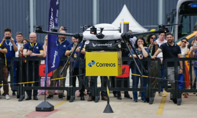 primeira entrega por drone