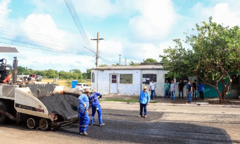 Recapeamento da rua Dom Aquino
