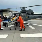 Homem de 65 anos é resgatado de helicóptero após ser picado por cobra no Pantanal