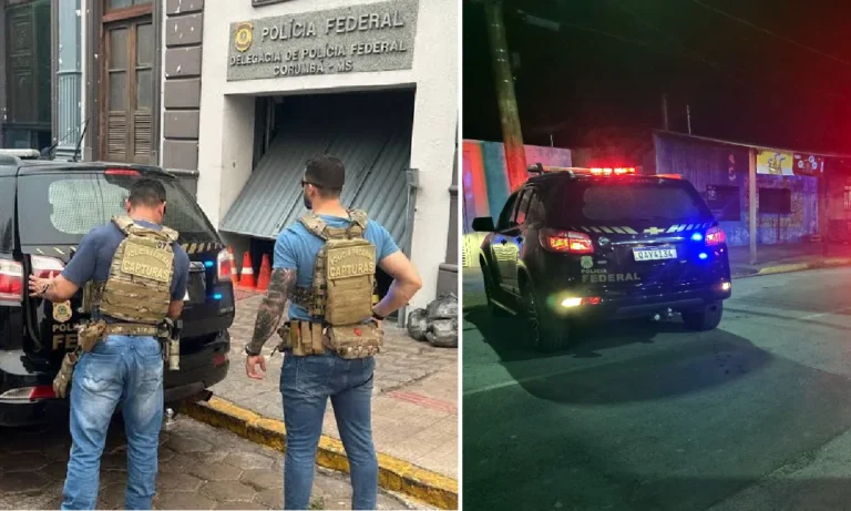 PF prende foragidos em Corumbá