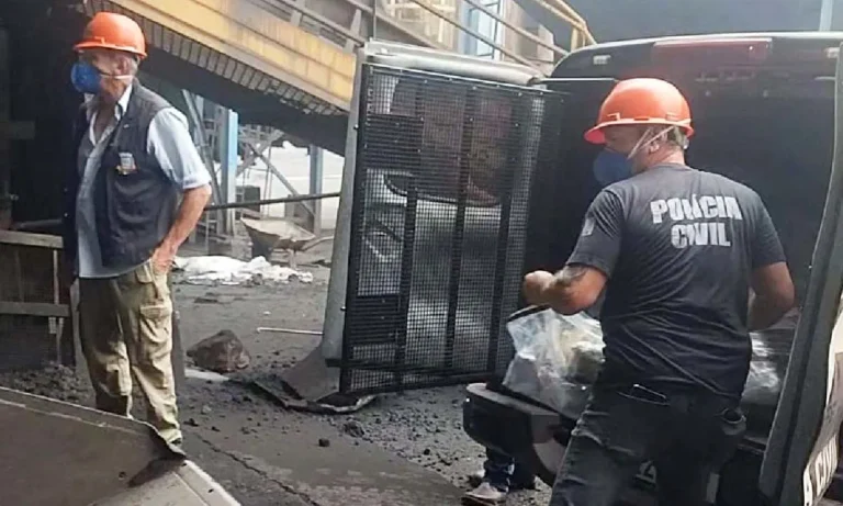 INcineração de drogas