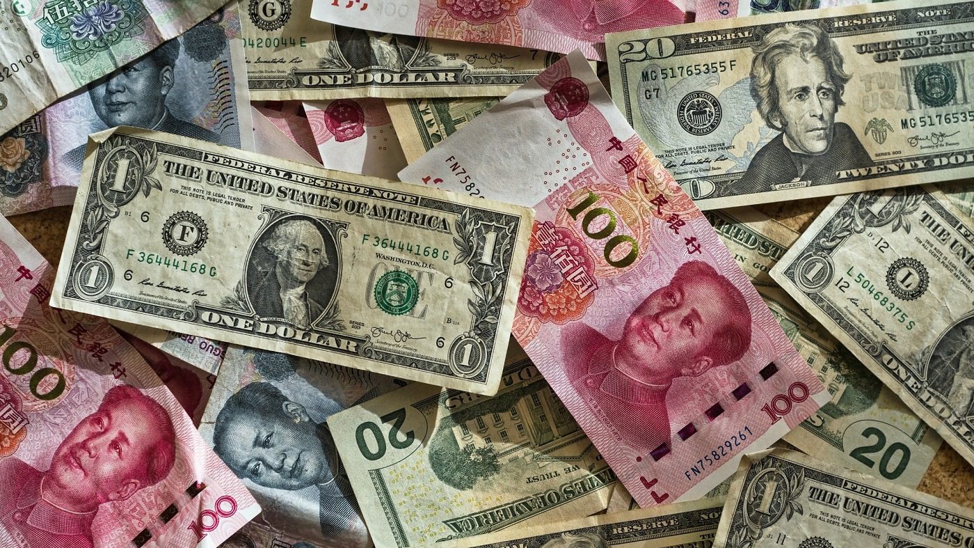 moeda chinesa renminbi dolar