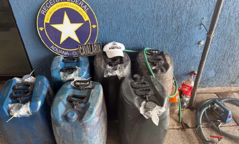 apreensão na fronteira