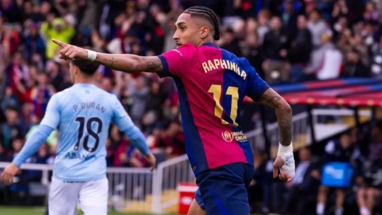Barcelona vence Celta e assume liderança de LA LIGA