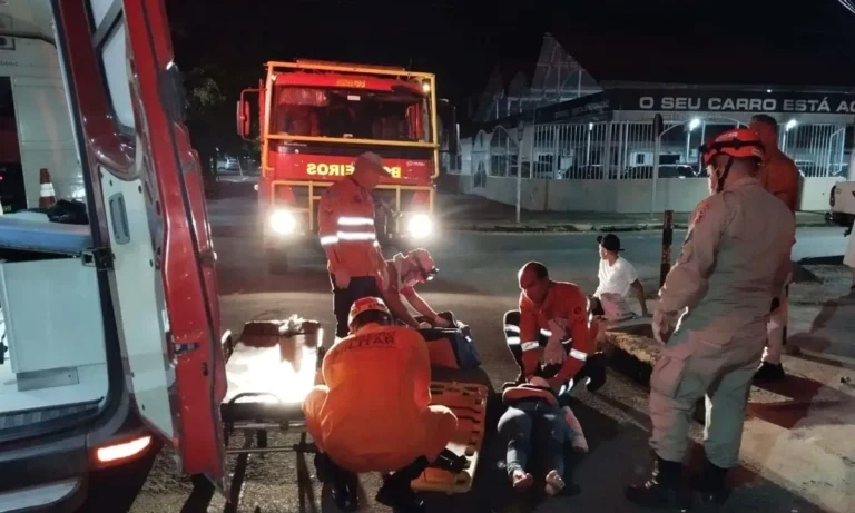 acidente entre carro e bicicleta