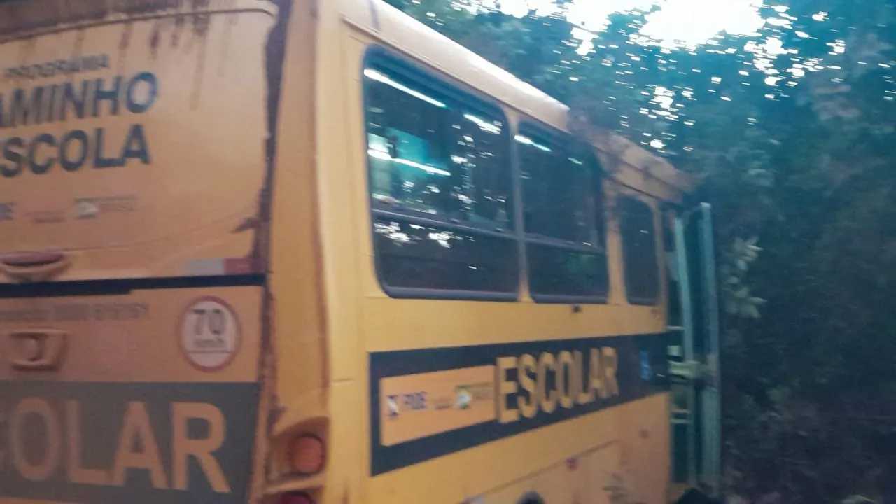 Acidente com micro-ônibus escolar em aparecida do taboado
