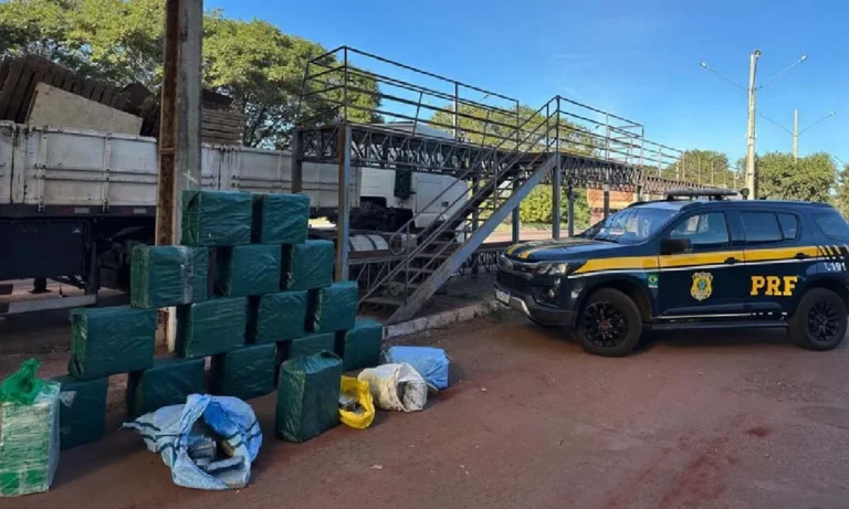 PRF faz maior apreensão de cocaína do ano ao interceptar carga em Miranda