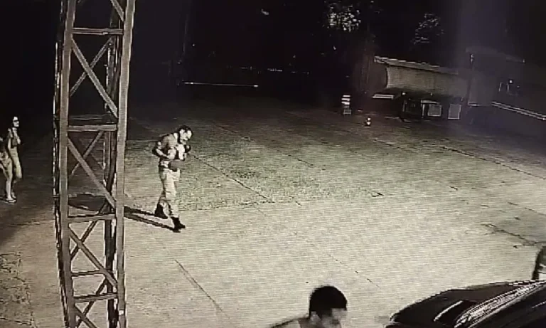 bebê socorrido por militares do Corpo de Bombeiros de Corumbá