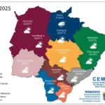 Sábado de baixa umidade e tempo seco em Mato Grosso do Sul
