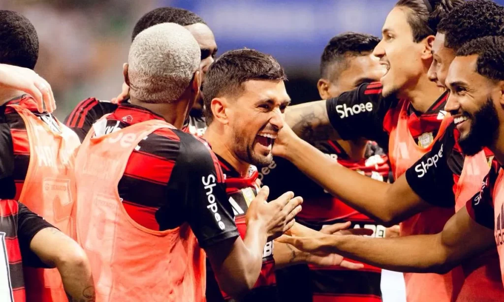 flamengo palmeiras2 Flamengo vence Palmeiras