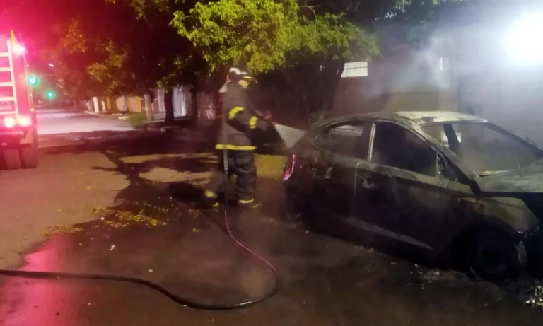 incêndio em veículo